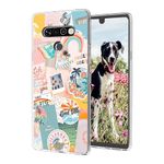 PINPNPZ Compatible with LG Stylo 6 Case - Aesthetic Positive Quotes Summer Vibes Cute Collage Design Shockproof Soft TPU Cover Case for Women Girls Boys Men