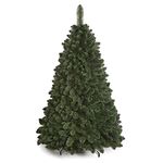 DWA CHRISTMAS TREE New Boxed Traditional Forest Green Luxury TREE (Caucasian Fir, 220 cm)