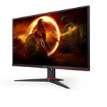 AOC Gaming 27G2SPAE - 27 Inch FHD Monitor, 165Hz, IPS, 1ms MPRT, AMD FreeSync Premium, Speakers, Shadow Control (1920 x 1080 @ 165Hz 250 cd/m², HDMI 1.4/DP 1.2), Black