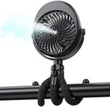 Portable Stroller Fan with Mist, Re