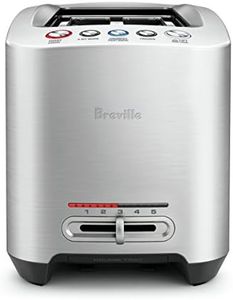 Breville Smart Toaster, Brushed Stainless Steel BTA830BSS