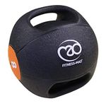 Fitness Mad Double Grip Medicine Ball, 4kg-10kg, Heavy Duty