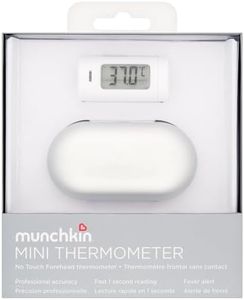 Munchkin Infrared Thermometer | Non-Contact Touchless for Baby Single Button LCD Display | Compact & Travel Friendly | Kids & Children Body Temperature with Fever Alert Baby Essentials