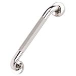 supregear Bathroom Grab Bar Rail, 304 Stainless Steel Non-Slip Bathroom Handle, Safety Handle, Indoor/Outdoor Auxiliary Handle for Kitchen Bedroom Bathtub, Shower and Steps (30 cm)