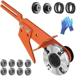 HOTYELL Chainsaw Carving Mill Attachment, Power Gouge for Husqvarna and STIHL, Efficient Log Notcher for Timber Processing, Work Gloves Included (12 Blades)