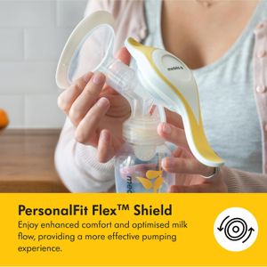 Medela Harmony Manual Breast Pump – Portable, Single Hand Use