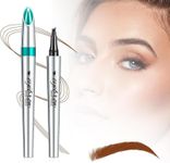 MKUCCD 2024 New Magic Eyebrow Pencil, Upgraded 3D Waterproof Microblading Eyebrow Pencil Contouring Pen, 6 Tipped Precise Brow Pen, Natural Fine Stroke Microblading Eyebrow Pencil