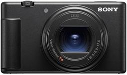 Sony ZV-1 II | Premium Hybrid Travel Camera (1-inch Stacked Sensor, Wide-Angle Zoom Lens, 20MP Stills & 4K Video, Seamless Smartphone Transfer)