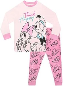 Disney Pijama para Niñas Donald and Daisy Duck Rosa 2-3 años
