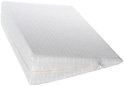 Cuscino a Cuneo alza Gambe, riposa Gambe alza Materasso Letto. Resingomm sfoderabile e Lavabile Alta densità, indeformabile.