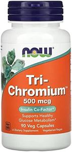 Now Foods Tri-Chromium 500mcg + Cinn.90vcap