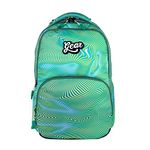 Gear Harmony Moire 30 L Water Resistant School Bag/Kids Bag/Casual Standard Backpack/Daypack/College Bag For Girls/Boys/Women/Men (Green)