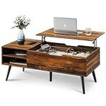 WLIVE Lift Top Coffee Table for Liv