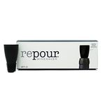Repour Wine Saver - Wine Preserver and Stopper - Removes Harmful Oxygen from your Wine Simply and Effectively - Indigo Black (10 Pack)