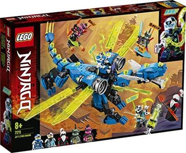 LEGO NINJAGO Jay’s Cyber Dragon 71711 Ninja Action Toy Building Kit