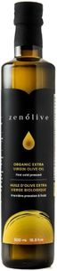 ZENOLIVE® Organic Extra Virgin Olive Oil: Elevate Your Palate with Gold-Medal Perfection! First Cold Pressed, Rich in Polyphenols, and a Medium Intense Fruity Symphony (Hint of Pepperiness Delight). Comes in a Stylish Dark Glass Bottle, Presented in a Well-Designed Gift Box. Experience Culinary Excellence in Every Drop - 500 ml (16.9 fl oz). Unleash the Flavor, Embrace the Extraordinary!