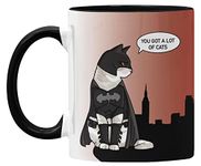 The Batcat Mug - Black - Superhero - Comics - Batman