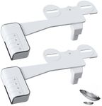 Hibbent 2 Pack Bidet Attachment for Toilet, Non-Electric Dual Nozzle for Frontal & Rear Wash, Adjustable Water Pressure Control, Fresh Water Bidet Toilet Seat, Self Cleaning Water Sprayer, Black