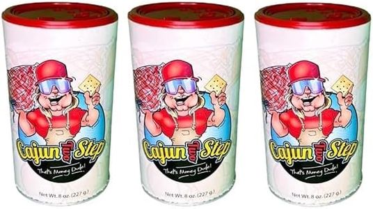 Cajun Two Step Seasoning by StaleKracker - 3 pck, Original Seasoning for Authentic Creole Louisiana Cuisine (24 oz.)