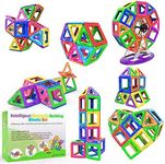 Desire Deluxe Magnetic Building Blocks Gift 94PC Kids Magnetics Construction Block Games for Boys and Girls Creativity Educational Children's Toys for Age 3 4 5 6 7 Year Old