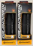 Continental Grand Prix All Rounder Bicycle 700x25 Black Chili Folding Clincher - Pair (2 Tires)