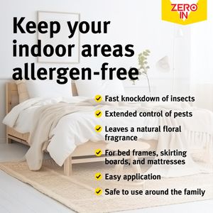 Zero In Bed Bug Spray 300ml – Fast-Acting Insect Killer
