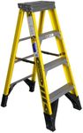 Werner 7304 375-Pound Duty Rating Type IAA Fiberglass Stepladder, 4-Foot