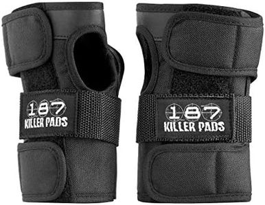 187 Killer Pads Wrist Guard, Medium, Black