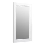 KOHLER K-99665-1WA Damask 36.75-Inch x 21.75-Inch Rectangular Framed Mirror, Linen White