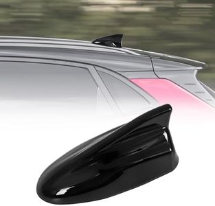 AMSPRAC Shark Fin Antenna Cover,Car Roof Antenna Caps Compatible with Hyundai Kona 2018 2019 2020 2021 2022 2023,for Kia Sorento 2019-2020,96210-J9300,Antenna Topper Cover with Chip,Glossy Black
