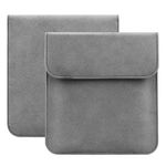 HoYiXi Universal Sleeve Case for 7 Inch Kindle Oasis 2019 & 2017 / Kobo Libra 2 E-Reader/PocketBook E-Book Reader Era Protective Bag Pouch Cover, Gray