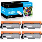 LeciRoba TN2320 TN-2320 for Brother TN2320 Toner Cartridge for Brother MFC-L2700DN L2720DW HL-L2340DW L2365DW L2360DN L2300D L2500D L2520DW printers (4-Black)