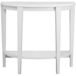 Monarch Specialties I 2451 Accent Table, Console, Entryway, Narrow, Sofa, Living Room, Bedroom, Laminate, White, Contemporary, Modern