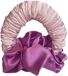 Lazy Scrunchie Hair Curler Hairband,No Heat Ponytail Hairband Hair Curler Hairband,New Satin Heatless Hair Curler Headband,Lazy Hair Roller Hair Curls Headband,Soft Lazy Hair Curler Hairband