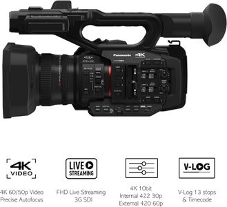 Panasonic 4K Camcorder HC-X2E-K – Professional Video Camera