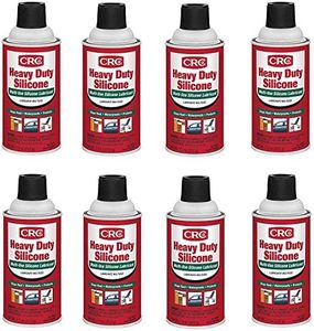 CRC 05074 Heavy Duty Silicone Multi-Use Lubricant - 7.5 Wt Oz. (8 pack)