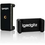 iGadgitz Universal Smartphone Holder Mount Bracket Adapter for Tripods and Selfie Sticks