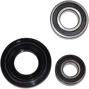 HQRP Bearing and Seal Kit for Amana AP3970398 / NFW7300WW00 Front Load Washer Tub + HQRP Coaster