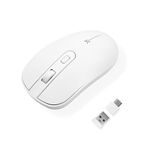 X9 Performance Dual USB A | USB C Mouse Wireless - Great for Multi Device Use - White Type C Wireless Mouse with DPI (800/1200/1600) - 2.4G RF Cordless Mouse that can Switch Between USB A or C Devices