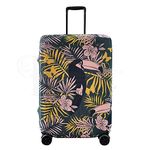 Periea Luggage Covers for Suitcases – Suitcase Cover – Premium Elasticated Material – Small, Medium, Large or Extra Large (Small, Toucan)