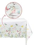 Talking Tables Paper Fairy Table Cover | Home Recyclable, Rectangular Tablecloth, Disposable Tableware | For Kid's Butterfly Party, Woodland Fairies, Birthday Decorations, Afternoon Tea, Mother's Day