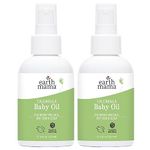 Earth Mama Calendula Baby Oil, 4-Ounce (2-Pack)