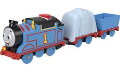 Thomas & Friends Motorized Toy Train Talking Thomas Engine with Sounds & Phrases Plus Cargo for Preschool Kids Ages 3+ Years