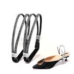 Inralimot High Heel Straps Anti-Loose Shoe Straps Detachable Shoe Straps for Heels Boot Straps for High Heeled Shoes