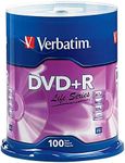 Verbatim® Life Series DVD+R Spindle, Pack of 100