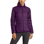 Eddie Bauer Women's Microlight Down Jacket, Amethyst, X-Large