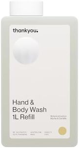 Thankyou Hand & Body Wash Botanical Lemon Myrtle & Oat Milk Refill 1L