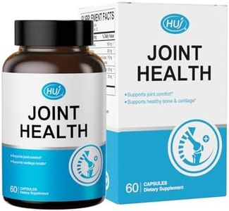 HUJ Joint Health Supplement - Joint Support Supplement for Women & Men with Boswellia & Glucosamine Sulfate 1500 mg - Supports Joint Comfort, Healthy Bones & Cartilage - 60 Capsules