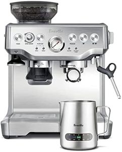 Breville the Barista Express Coffee Machine with Milk Jug Thermal