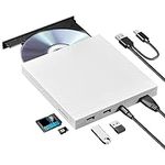 ROOFULL External CD DVD Drive for M